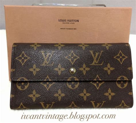 Louis Vuitton Vintage Monogram Long Wallet 